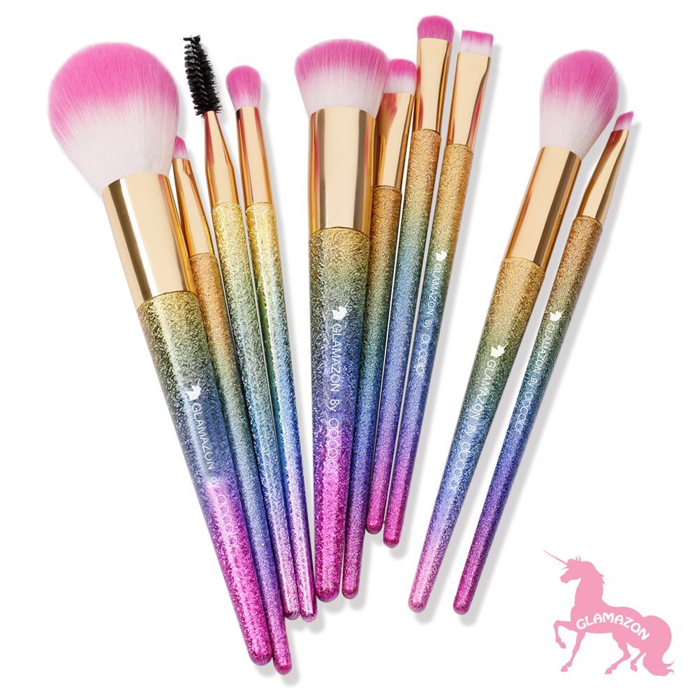 Unicorn Makeup Brushes Rainbow - Best Unicorn Makeup