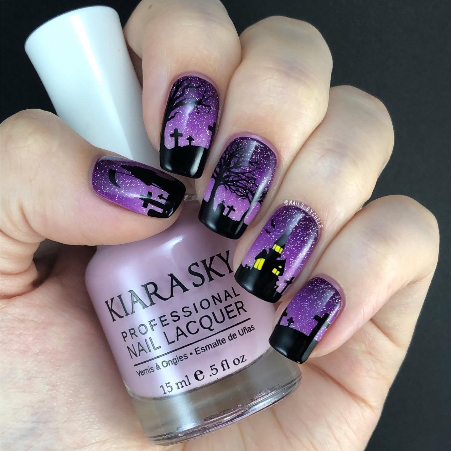 36 Awesome Purple Halloween Nails for You To Try This Spooky Season 2025
